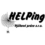 HELPING VÝŠKOVÉ PRÁCE s.r.o. - sklad (pobočka Karlov) – logo společnosti