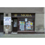 MODA, výrobní oděvní družstvo – logo společnosti