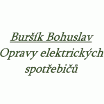 Buršík Bohuslav- opravy elektrických spotřebičů – logo společnosti