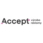 ACCEPT - výroba reklamy – logo společnosti