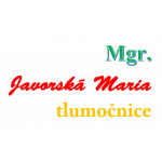 JAVORSKÁ Maria Mgr.- TLUMOČNICE RUMUNŠTINY – logo společnosti