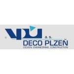 VPÚ DECO PLZEŇ a. s. – logo společnosti