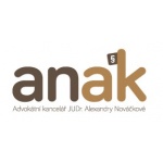 JUDr. ALEXANDRA NOVÁČKOVÁ, advokátní kancelář – logo společnosti