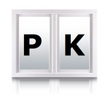 Karel Poskočil - PK okna – logo společnosti