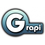 GRAPI - Dekorativní pískování skla – logo společnosti