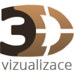 3D vizualizace koupelen – logo společnosti