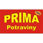 POTRAVINY PRIMA - Flop – logo společnosti