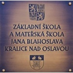 ZŠ A MŠ Jana Blahoslava Kralice nad Oslavou – logo společnosti